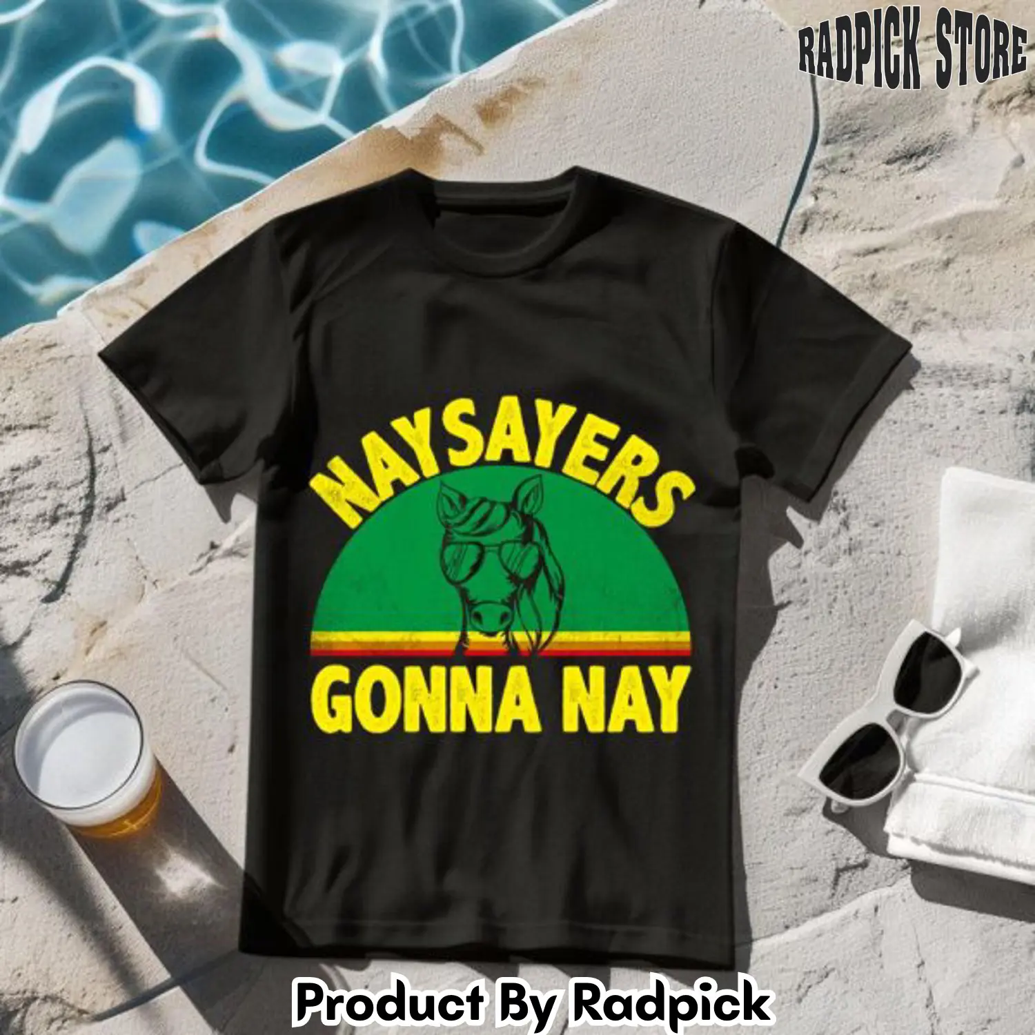 Naysayers gonna nay vintage horse tshirt rp2647674